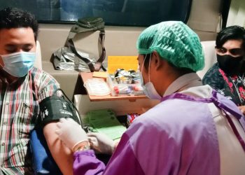 Jamaah Masjid Raden Patah UB Antusias Donor Darah